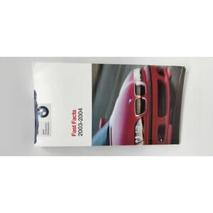 BMW University FAST FACTS Book Year 2003-4